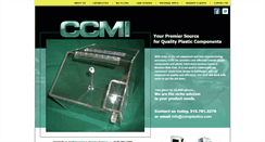 Desktop Screenshot of ccmiplastics.com